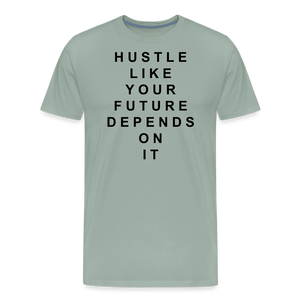 Men's Premium T-Shirt - steel green