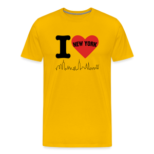 Men's Premium T-Shirt - sun yellow