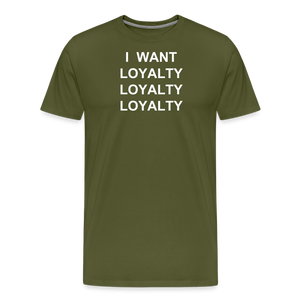 Men's Premium T-Shirt - olive green