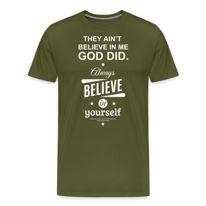 Men's Premium T-Shirt - olive green