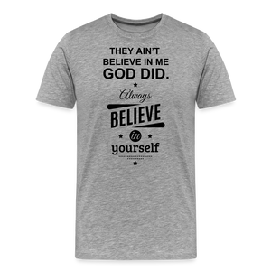 Men's Premium T-Shirt - heather gray