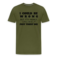 Load image into Gallery viewer, Men&#39;s Premium T-Shirt - olive green