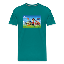 Load image into Gallery viewer, Toddler Premium PJ-Shirt Adult Small - teal