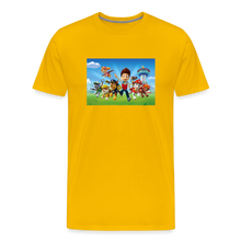 Load image into Gallery viewer, Toddler Premium PJ-Shirt Adult Small - sun yellow