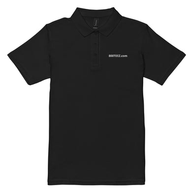 Embroidery - Women’s pique polo shirt