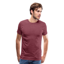 Load image into Gallery viewer, Men&#39;s Premium T-Shirt - heather burgundy