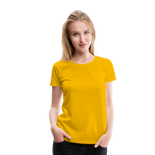 Load image into Gallery viewer, Women’s Premium T-Shirt - sun yellow