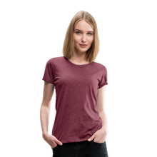 Load image into Gallery viewer, Women’s Premium T-Shirt - heather burgundy