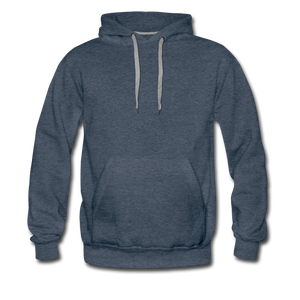 Men’s Premium Hoodie - heather denim