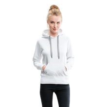 Load image into Gallery viewer, Women’s Premium Hoodie - white