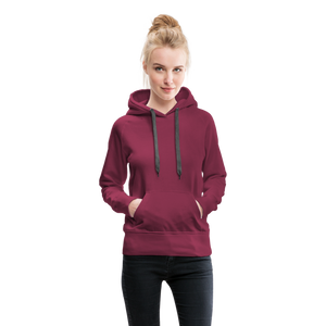 Women’s Premium Hoodie - burgundy