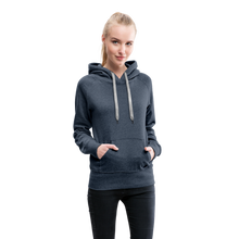 Load image into Gallery viewer, Women’s Premium Hoodie - heather denim