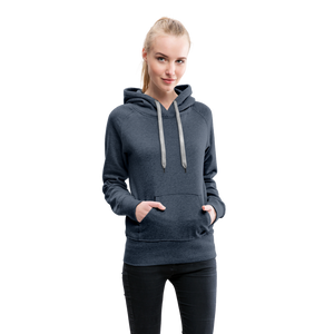 Women’s Premium Hoodie - heather denim