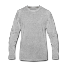 Load image into Gallery viewer, Men&#39;s Premium Long Sleeve T-Shirt - heather gray