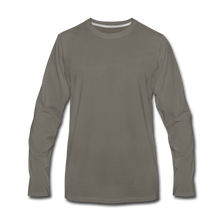 Load image into Gallery viewer, Men&#39;s Premium Long Sleeve T-Shirt - asphalt gray