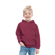 Load image into Gallery viewer, Kids‘ Premium Hoodie - burgundy