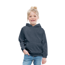 Load image into Gallery viewer, Kids‘ Premium Hoodie - heather denim