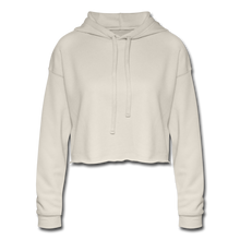 Load image into Gallery viewer, Women&#39;s Cropped Hoodie - dust