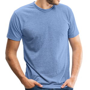 Unisex Tri-Blend T-Shirt - heather Blue