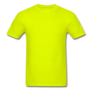 Men's T-Shirt - safety green