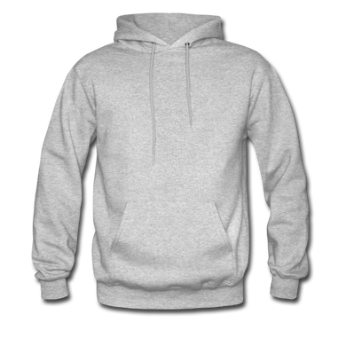 Men's Hoodie - heather gray