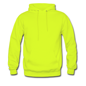 Men's Hoodie - safety green