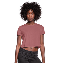 Load image into Gallery viewer, Women&#39;s Cropped T-Shirt - mauve