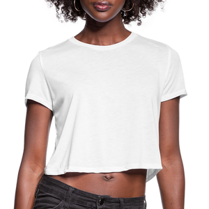 Women's Cropped T-Shirt - white