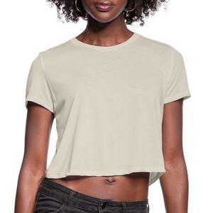 Women's Cropped T-Shirt - dust