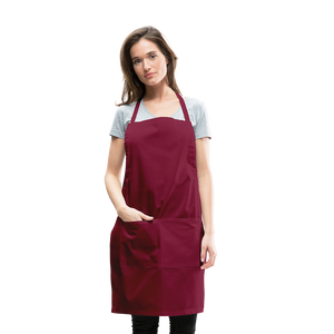 Adjustable Apron - burgundy