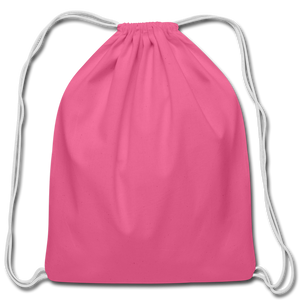 Cotton Drawstring Bag - pink