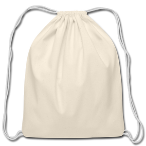 Cotton Drawstring Bag - natural