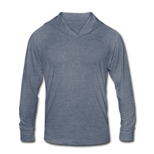 Load image into Gallery viewer, Unisex Tri-Blend Hoodie Shirt - heather blue