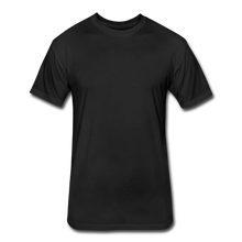 Load image into Gallery viewer, Fitted Cotton/Poly T-Shirt by Next Level - black