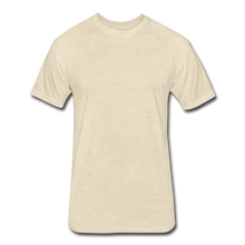 Load image into Gallery viewer, Fitted Cotton/Poly T-Shirt by Next Level - heather cream