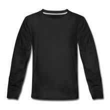 Load image into Gallery viewer, Kids&#39; Premium Long Sleeve T-Shirt - black