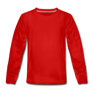 Kids' Premium Long Sleeve T-Shirt - red