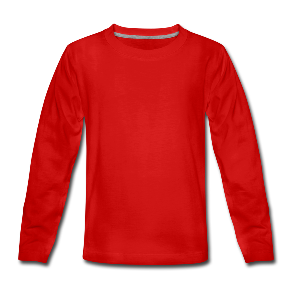 Kids' Premium Long Sleeve T-Shirt - red