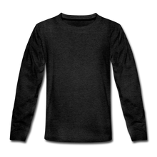 Load image into Gallery viewer, Kids&#39; Premium Long Sleeve T-Shirt - charcoal gray