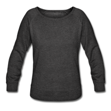 Load image into Gallery viewer, Women’s Crewneck Sweatshirt - heather black