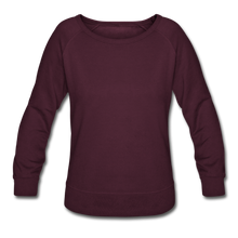 Load image into Gallery viewer, Women’s Crewneck Sweatshirt - plum