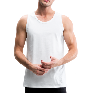 Men’s Premium Tank - white