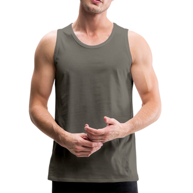 Men’s Premium Tank - asphalt gray