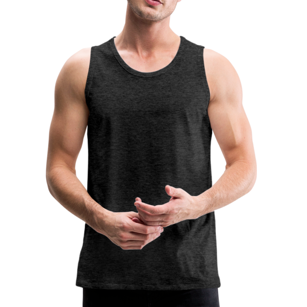 Men’s Premium Tank - charcoal gray