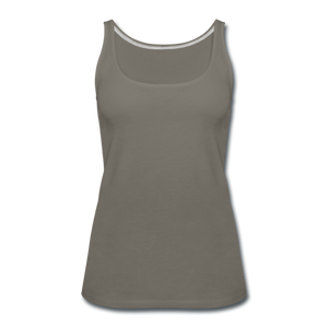 Women’s Premium Tank Top - asphalt gray