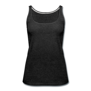 Women’s Premium Tank Top - charcoal gray