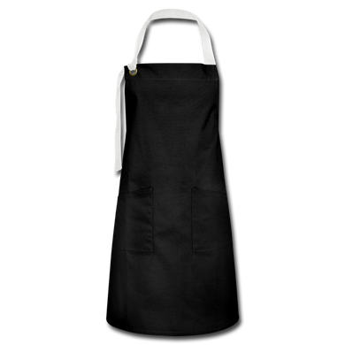 Artisan Apron - black/white