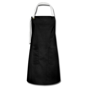 Artisan Apron - black/white