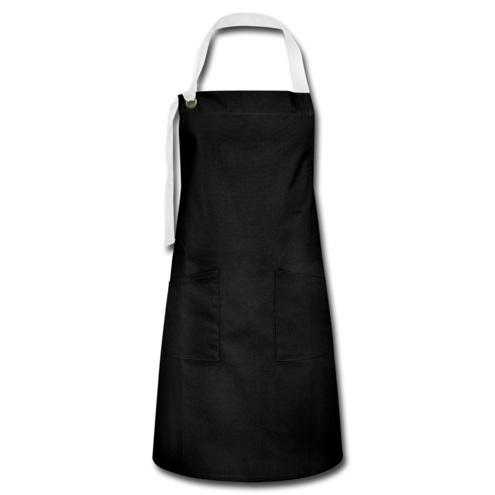 Artisan Apron - black/white