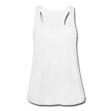 Load image into Gallery viewer, Women&#39;s Flowy Tank Top by Bella - white